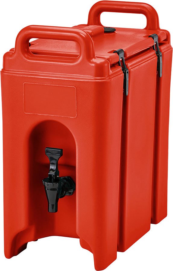 Cambro 250LCD158 Red Insulated Beverage Dispenser