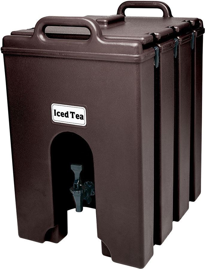 Cambro 250LCD110 2 1/2 Camtainer ® Insulated Beverage Dispenser, Black