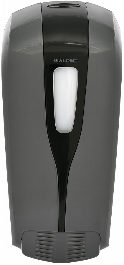 Alpine Industries 427-L-GRY, 16 oz Manual Aspen Liquid Soap Dispenser, Gray