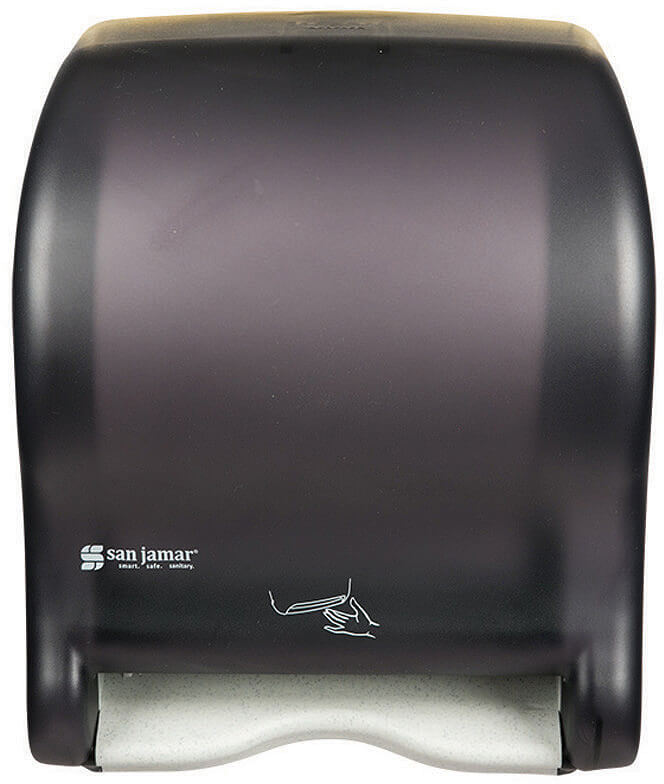 San Jamar T8400tbk, Smart Essence™ Automatic Paper Towel Dispenser, Black