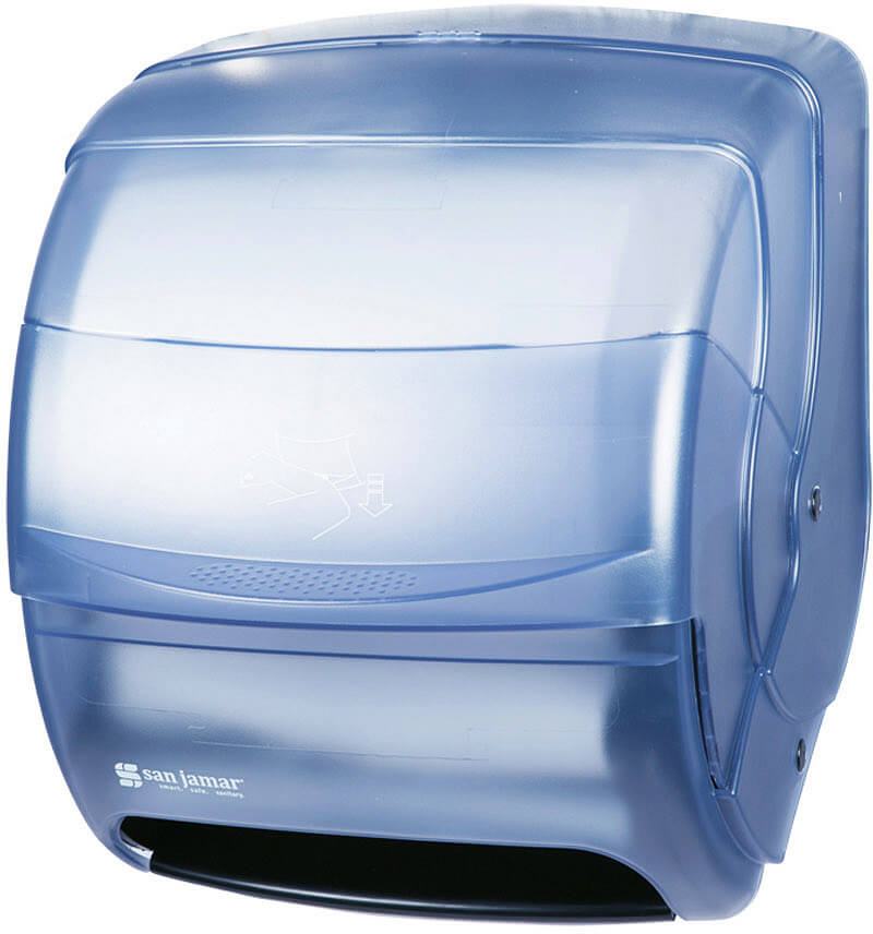 San Jamar T850TBL, Integra™ Manual Paper Towel Dispenser, Blue