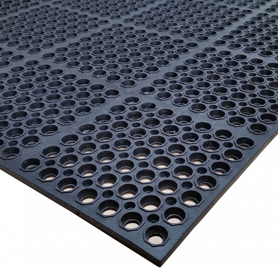 Cactus Mat 3520C1, 58 1/2" x 39" VIP Floormate AntiFatigue Rubber