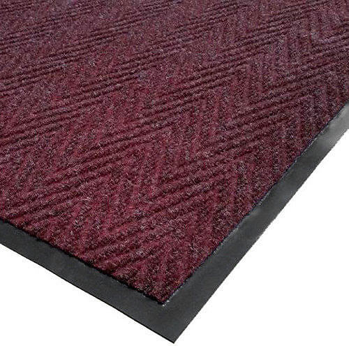 Chevron Entrance 3//8 Inch Thickness Blue 2 x 3 Entry Mats