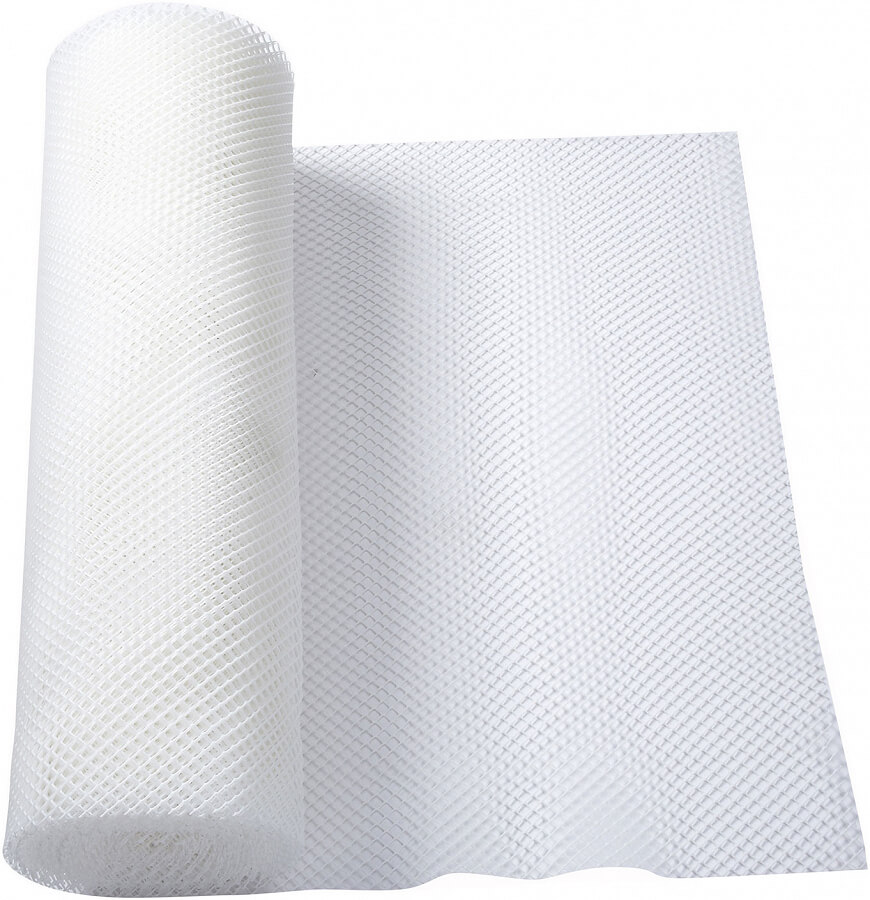 Winco BL240W, 40' x 2' Plastic Bar Shelf Liner Roll, White