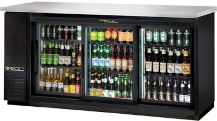 True Tbb 24 72g Sd Ld 73 3 Glass Door Back Bar Cooler