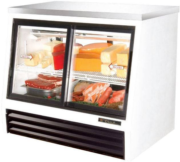True TSID484L, 48" Refrigerated Deli Display Case, LowHeight
