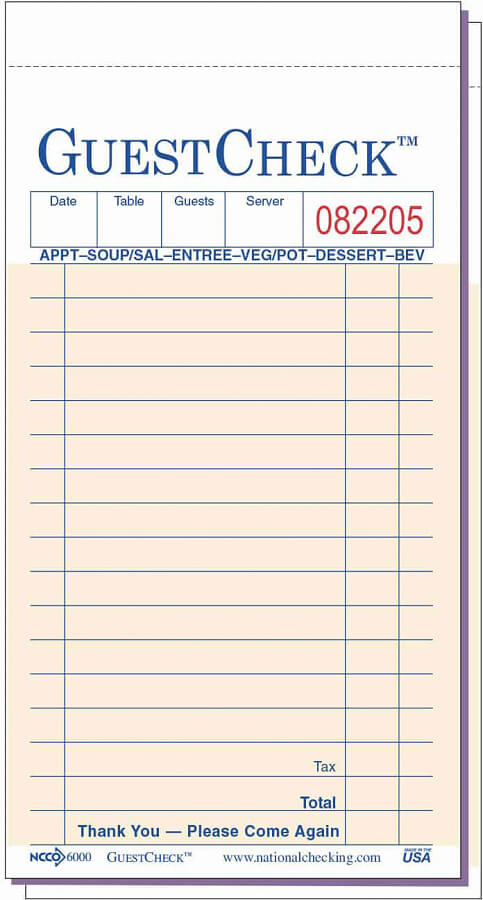 National Checking Company S6000