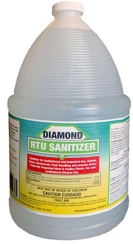 Diamond Chemical Company Diamond RTU Sanitizer-1GAL