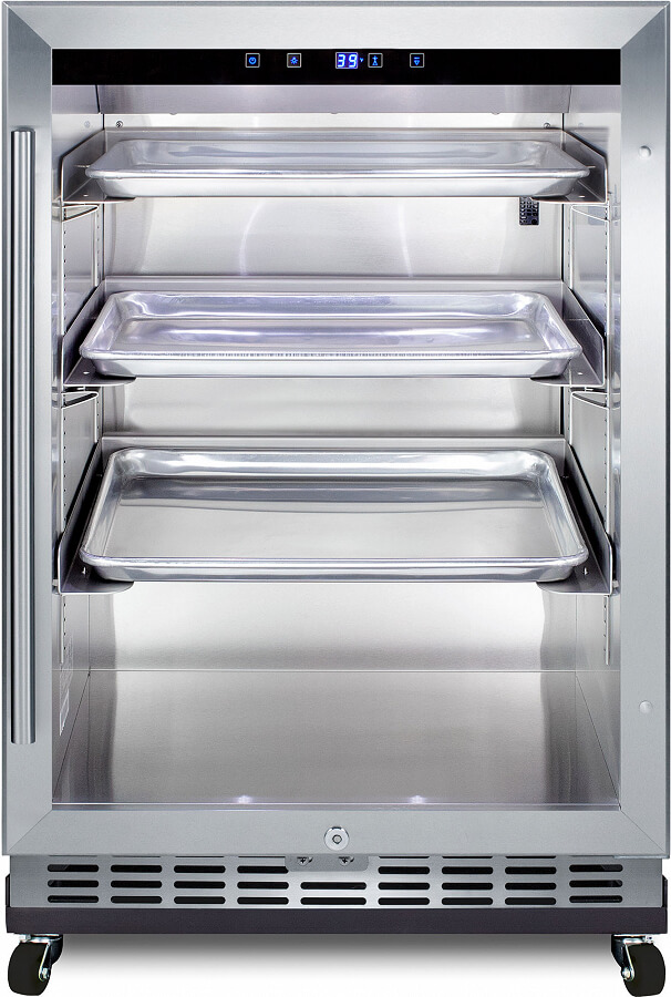 Summit Appliance SCR611GLOSRI, 24" 1 Glass Door Outdoor Undercounter