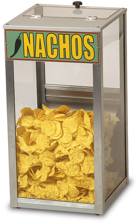 Benchmark USA 51000, 25 Gallon Countertop Nacho Chip Merchandiser / Warmer
