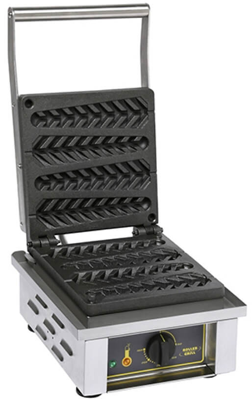 Equipex GES23, 1.6 kW Electric Waffle Maker / Iron, Single, 8 3/4" Cypress