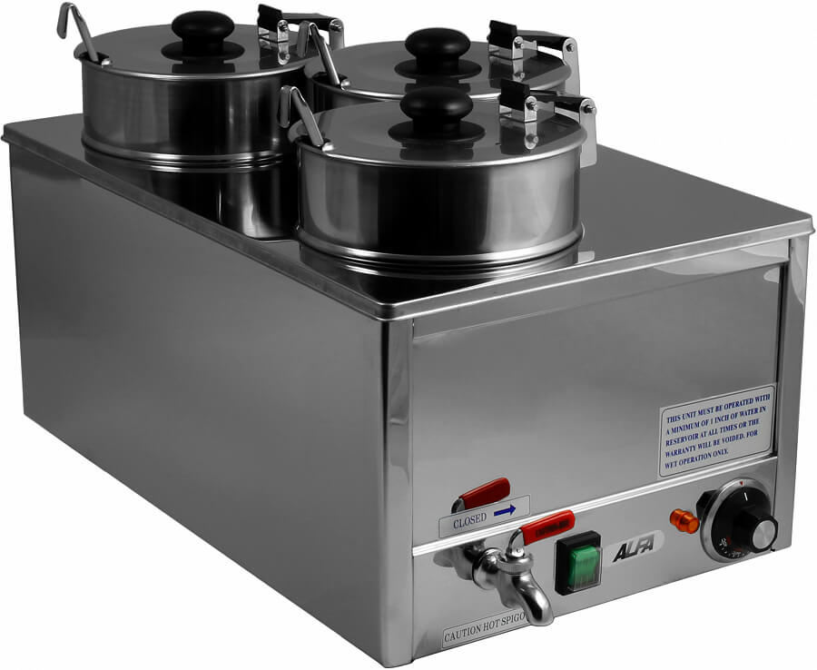 Alfa International FW9003, Triple Well Food Warmer, 1.2 kW