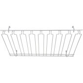 10-Inch Brass Plated Wire Glass Hanger Rack Winco GH-10 